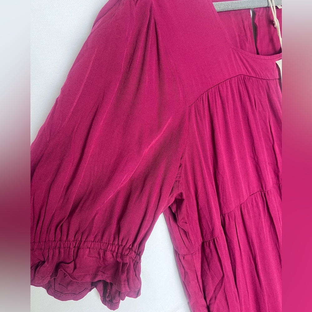tea n rose NWT Tiered Midi Dress 3X - Picture 2 of 9